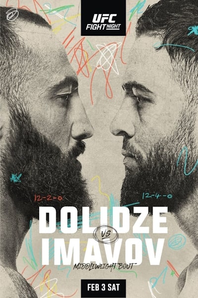 UFC Fight Night 235: Dolidze vs Imavov