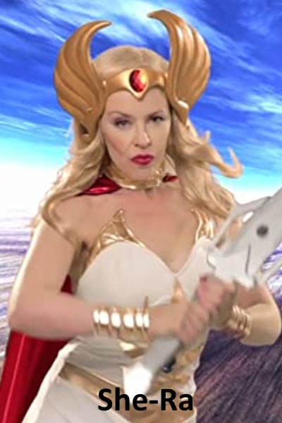 She-Ra with Kylie Minogue